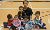 child badminton